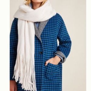 NWT Anthropologie Fringe Wrap Scarf